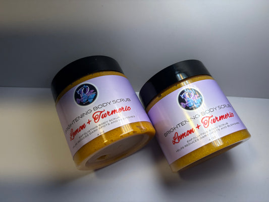 Lemon & Turmeric Brightening Scrub